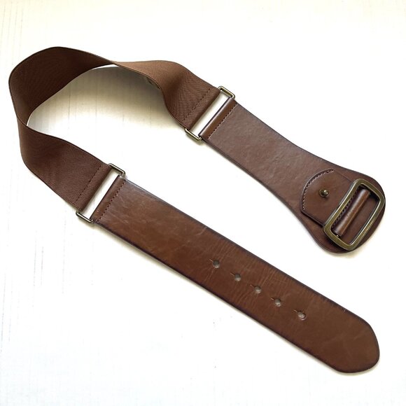 NWOT Vince Comuto WIDE Leather ELASTIC Boho BELT - Picture 5 of 14